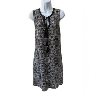 New with tags DR2 shift sundress Small bohemian print sleeveless lined